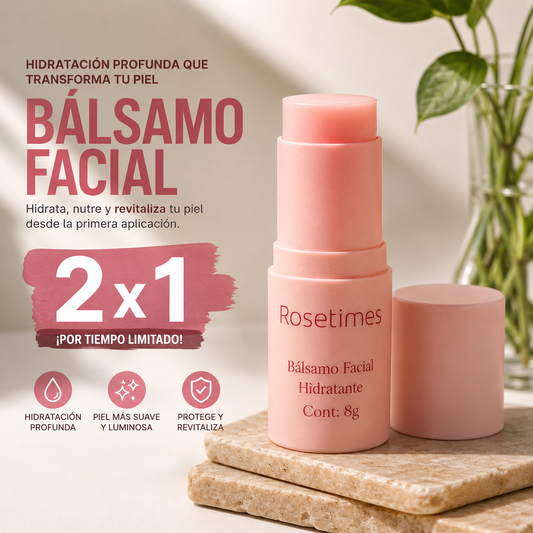 Rosetimes® - Bálsamo Facial Hidratante Antiarrugas🌸 Lleva 2 y Paga 1😱