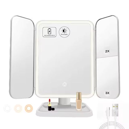 Espejo LED Premium HD: Tu Iluminación de Estudio Profesional en Casa ✨